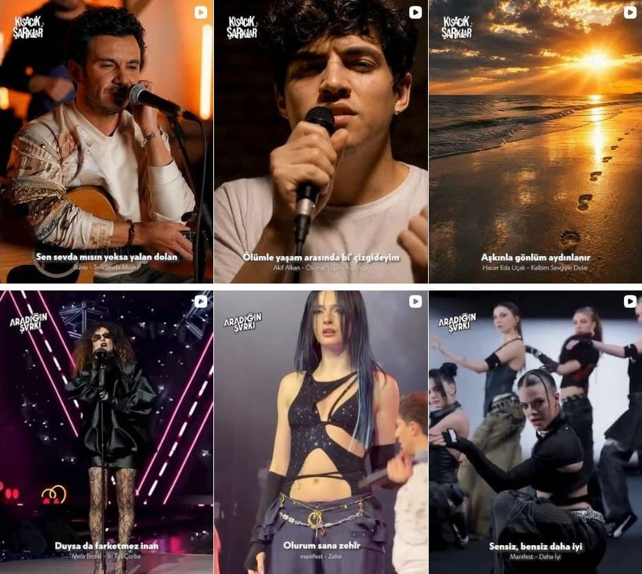 Müzik Sayfaları için Lyric Video Üretimi